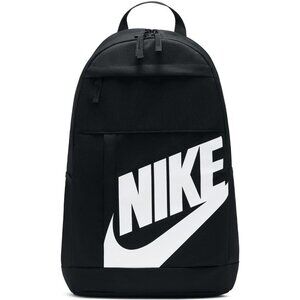 NIKE Unisex Sports Bag Backpack Black/White,